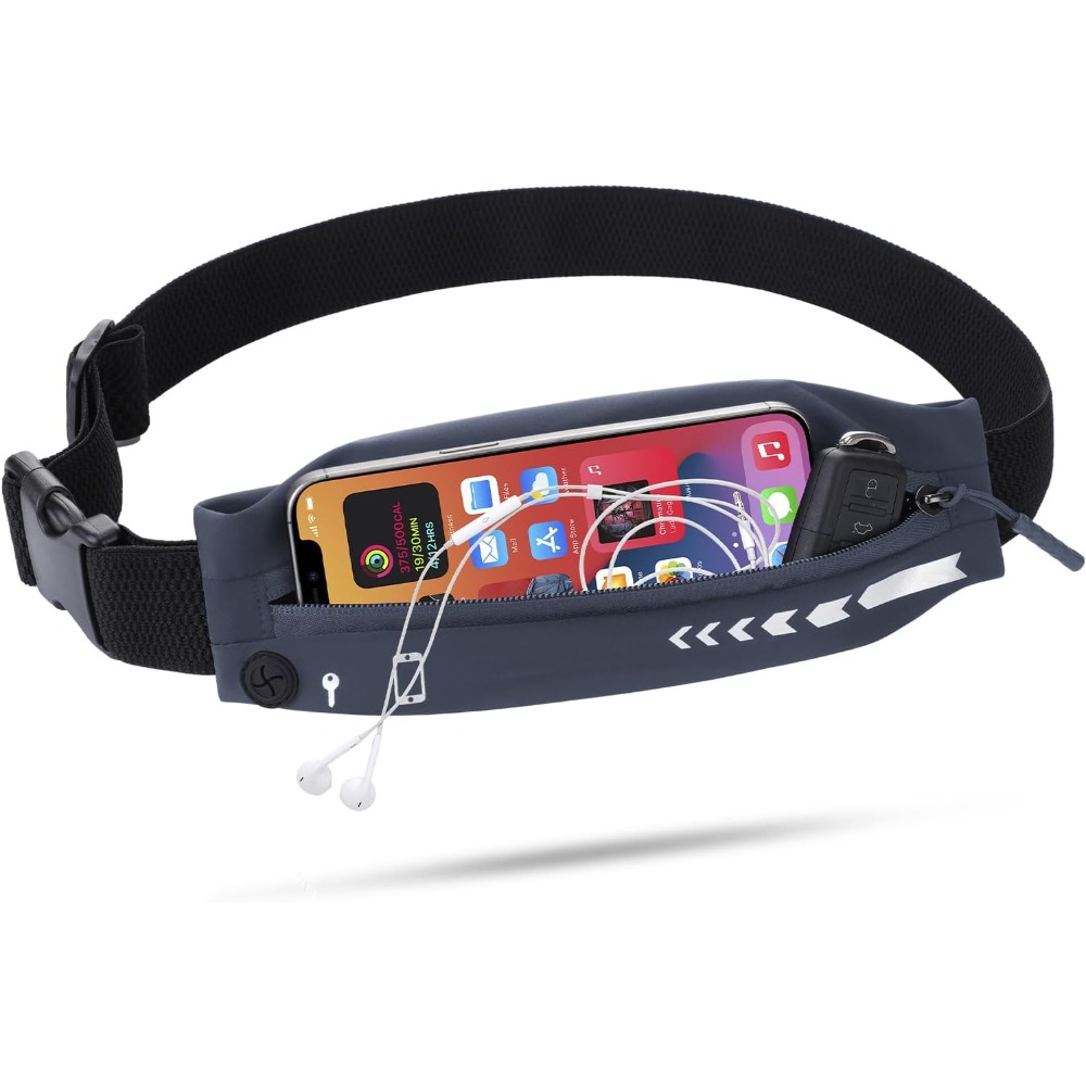 Running Gear In The Dark - Slim Running Belt for Women Men-Runners