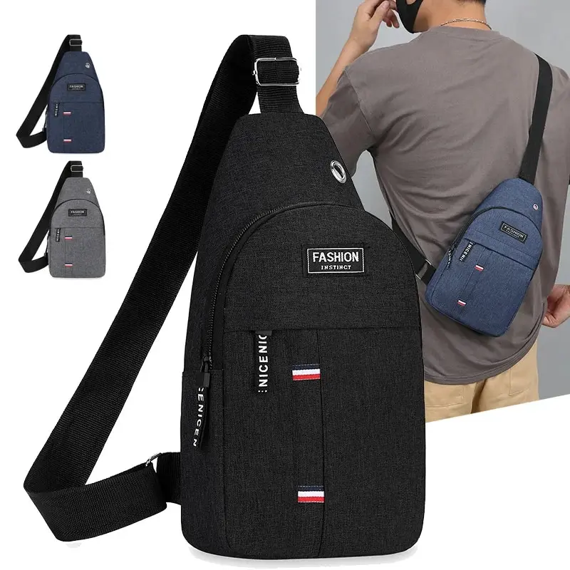Running Zwift - Men's Waterproof Large Capacity Fanny Pack,