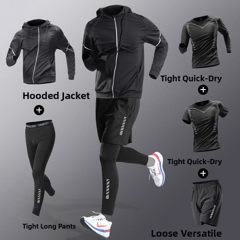 Running Gear Outfit - Men's Running Set Qui Dry Sports