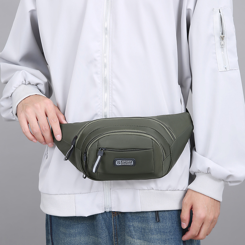 Running Zwift - Men's Large Capacity Fitness Waist Pack