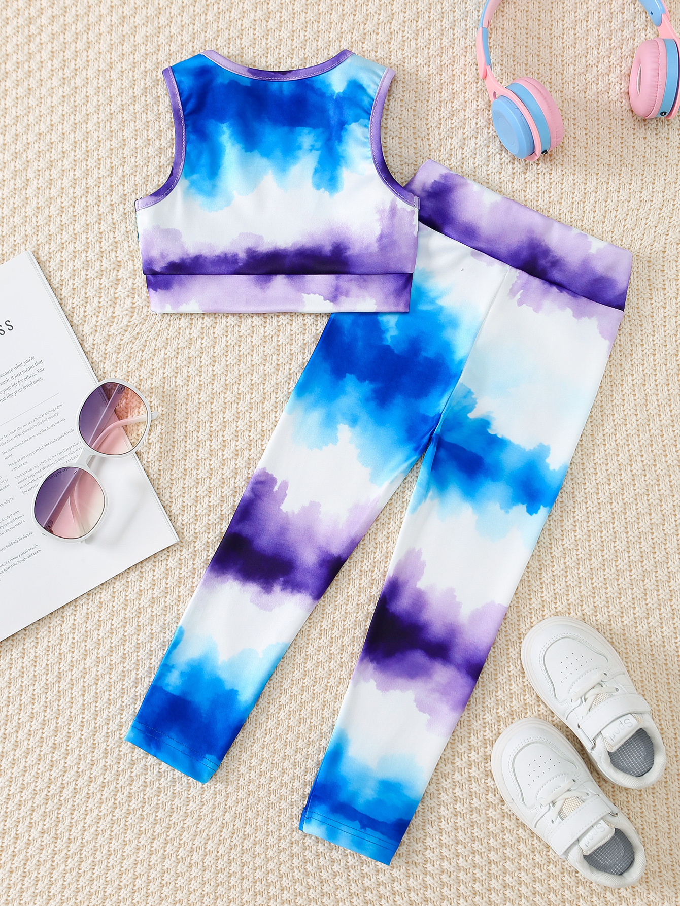YZ004 Girls Sports Yoga Riding - Running Gear Outfit ulasan dan harga