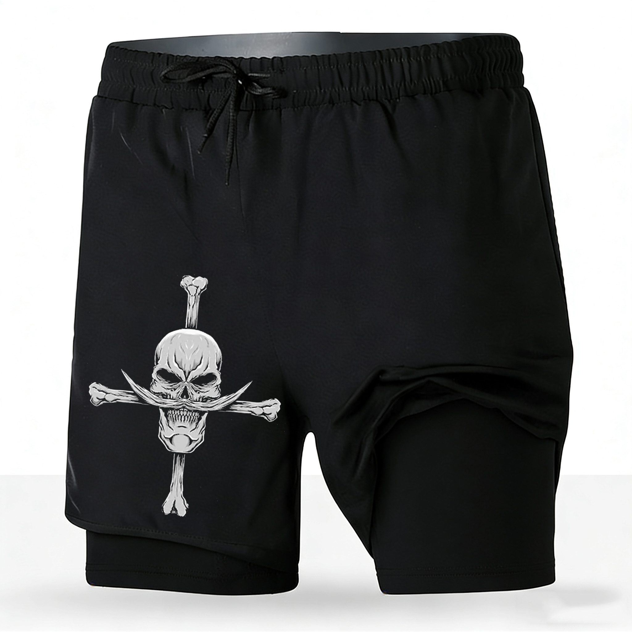 Men's One Piece Anime 2-in-1 R - Running Gear In Japan ulasan dan harga