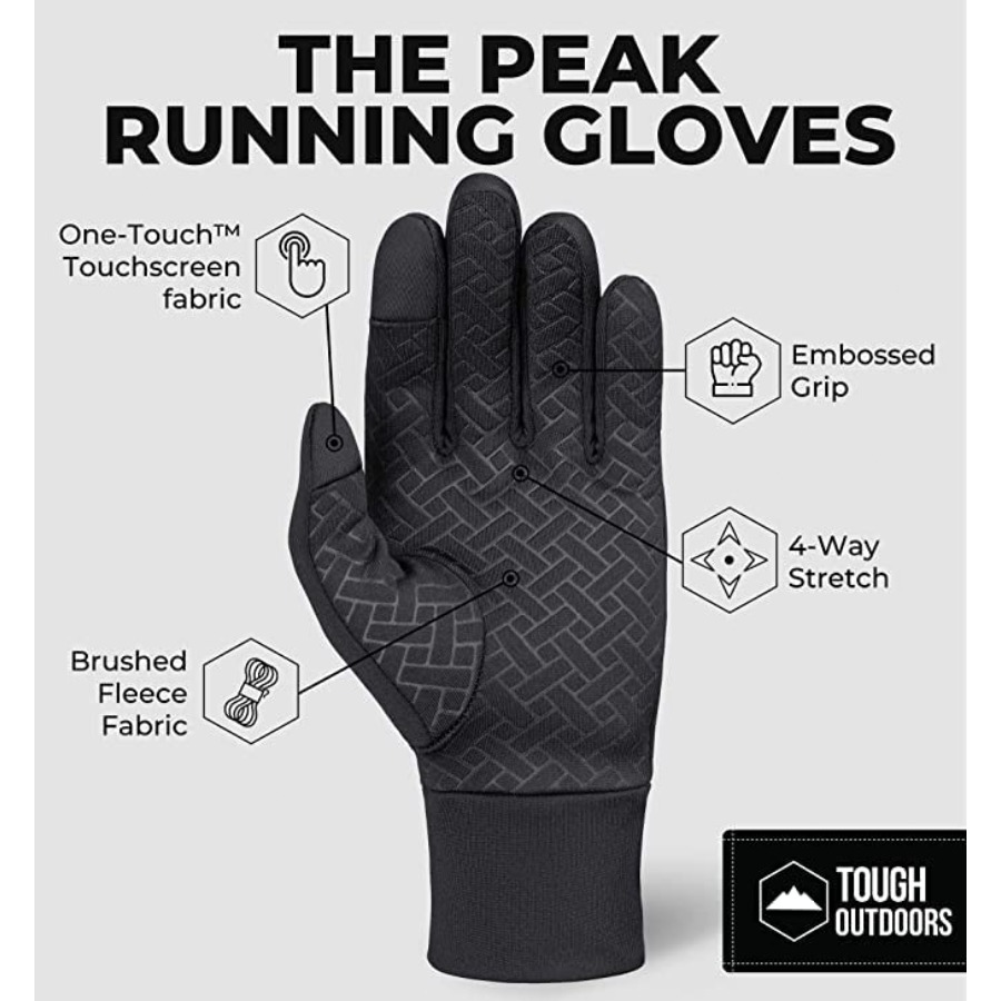 Winter Gloves - Mens Cold Weat - Running Gear In The Cold ulasan dan harga
