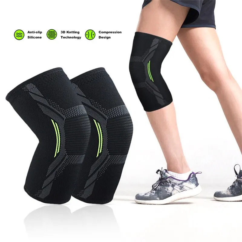 Single Knee Pad Knitted Nylon  - Running Gear In The Cold ulasan dan harga