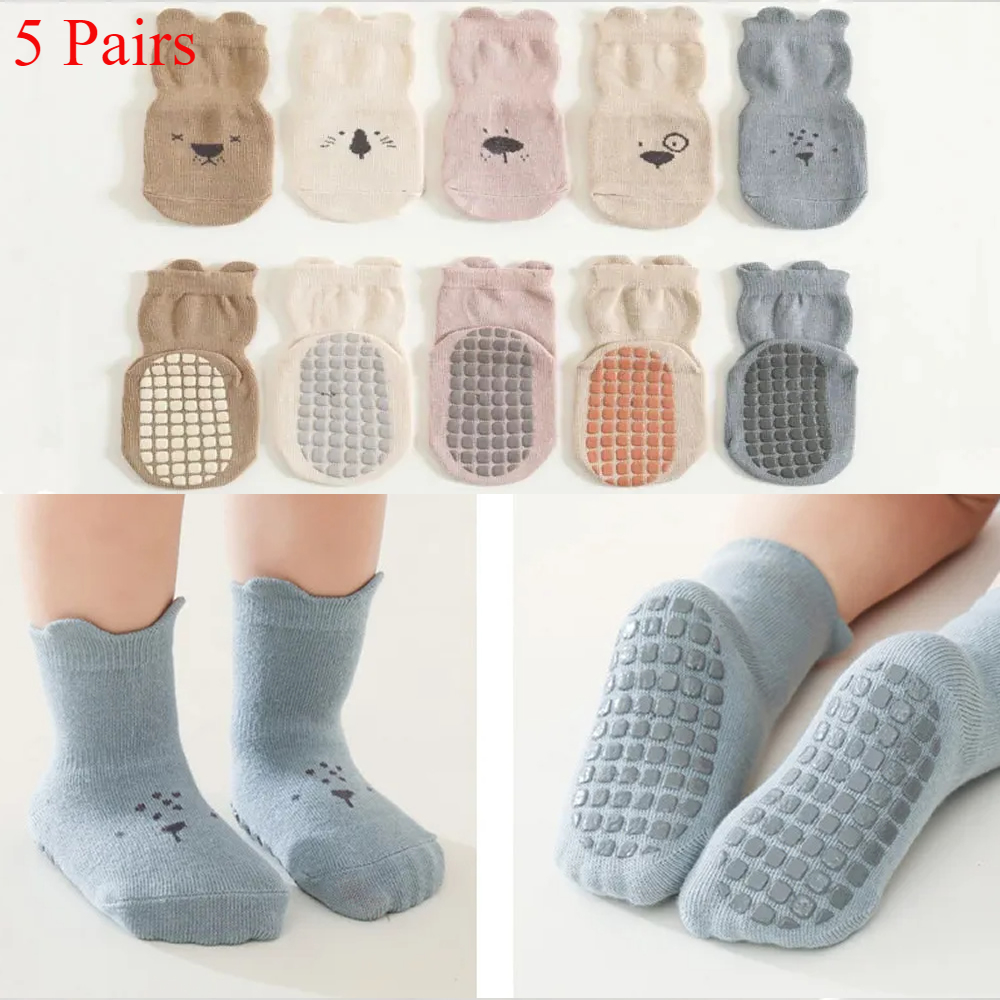 3/5 Pairs Baby Adorable Animal - Anti Blister Sock ulasan dan harga