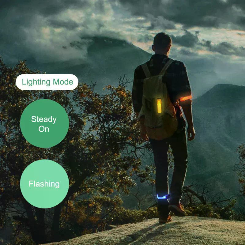 LED Armband Rechargeable, High - Running Visibility Gear ulasan dan harga