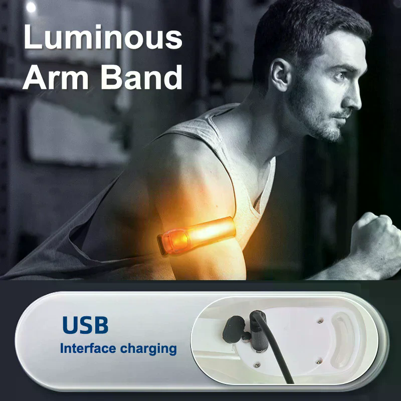 LED Armband Rechargeable, High - Running Visibility Gear ulasan dan harga