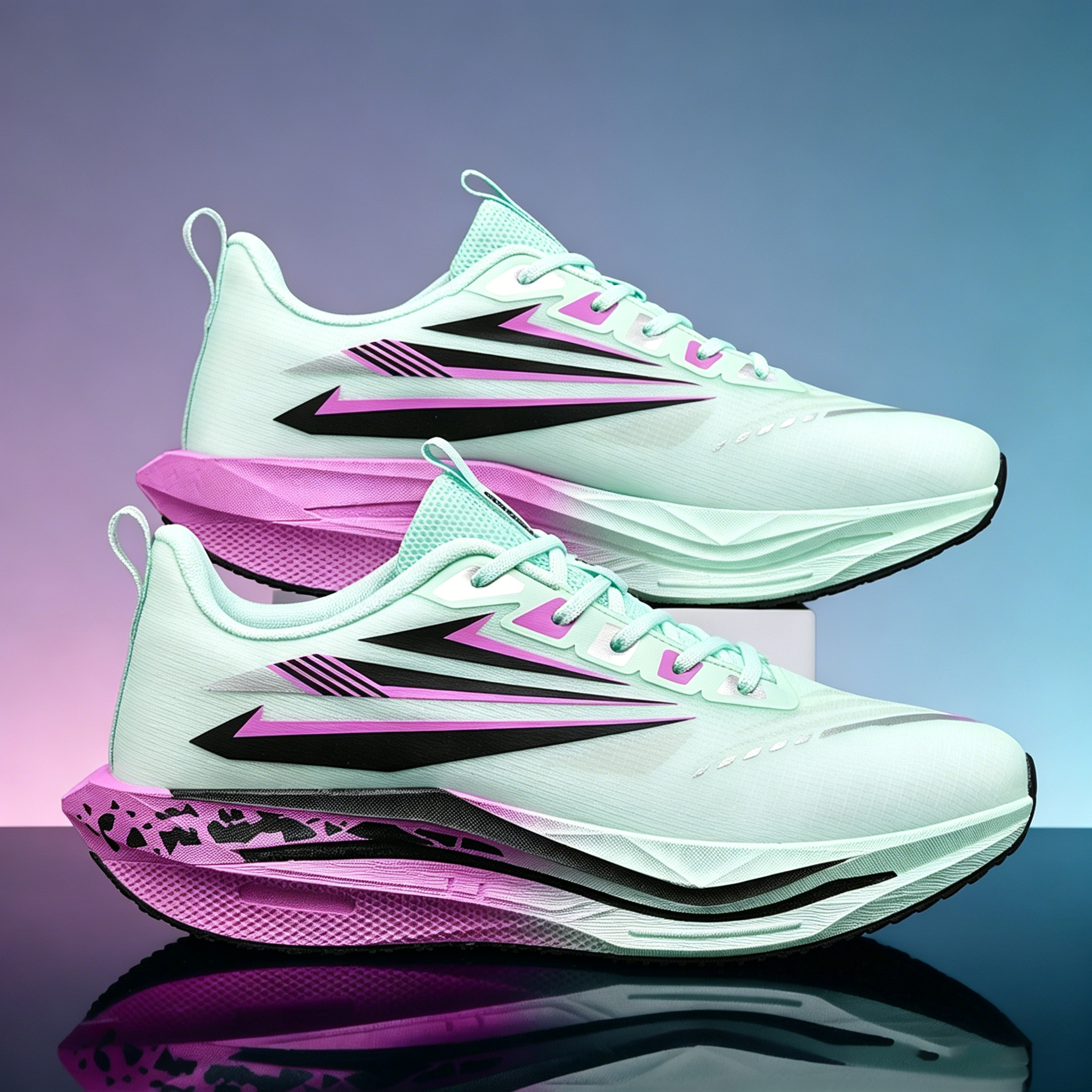 Breathable mesh carbon board r - Running Shoe Carbon ulasan dan harga