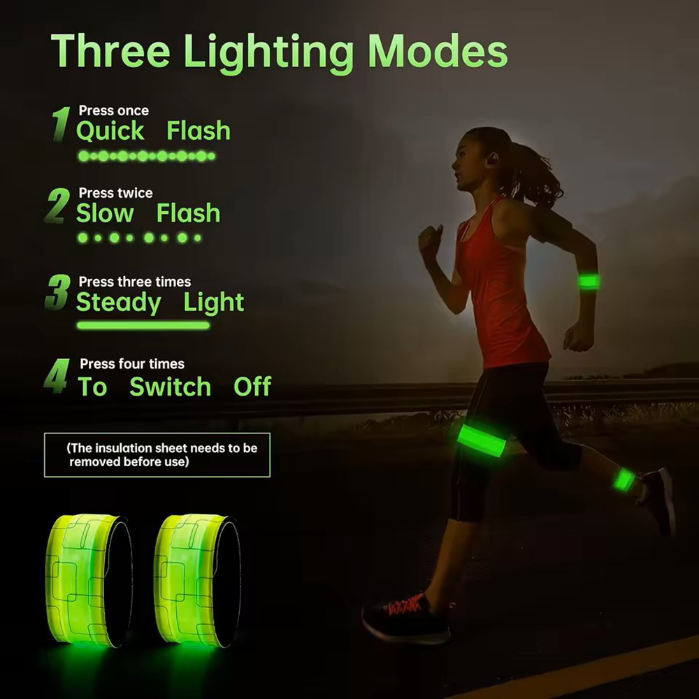 LED Running Armband LED Wristb - Running Visibility Gear ulasan dan harga