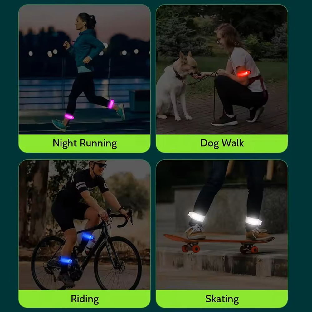 LED Running Armband LED Wristb - Running Visibility Gear ulasan dan harga