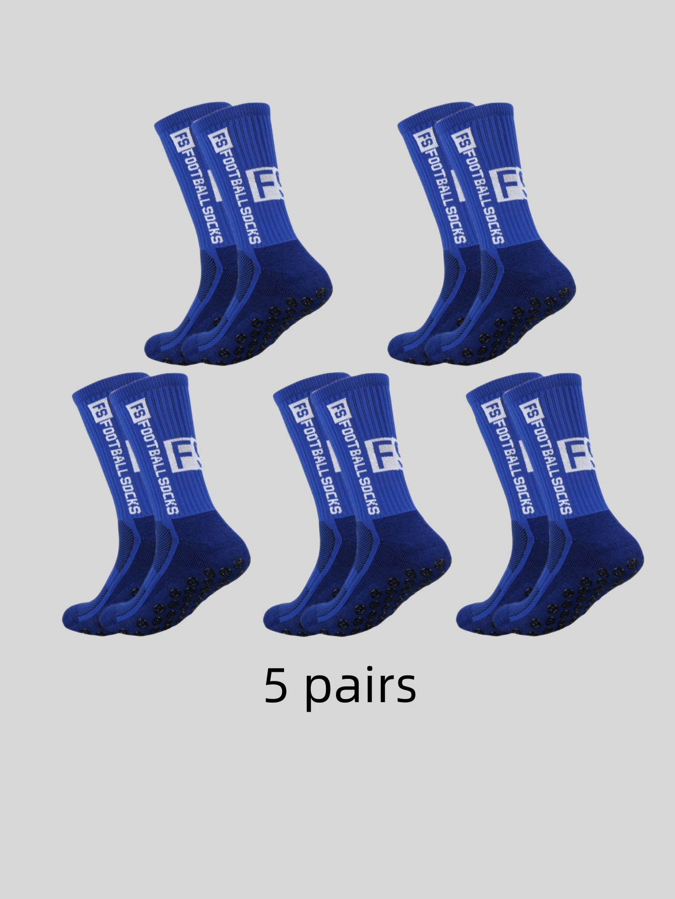 5 pairs of multi-color adhesiv - Anti Blister Sock ulasan dan harga