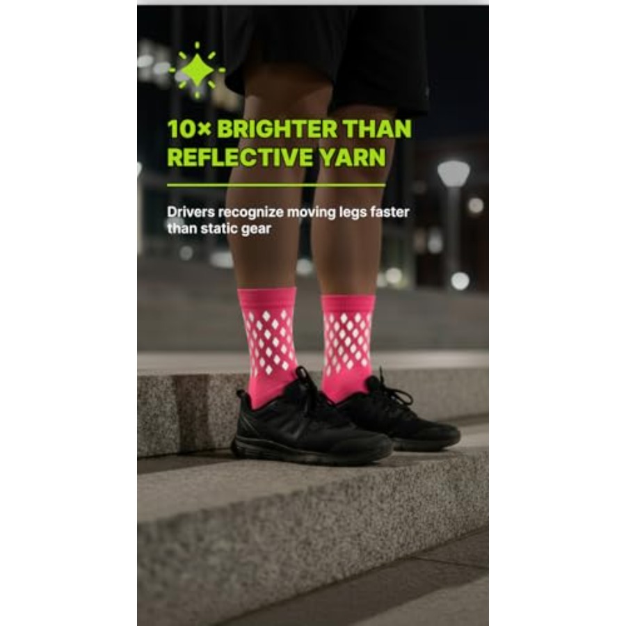 Reflective Socks for cycling a - Running Visibility Gear ulasan dan harga