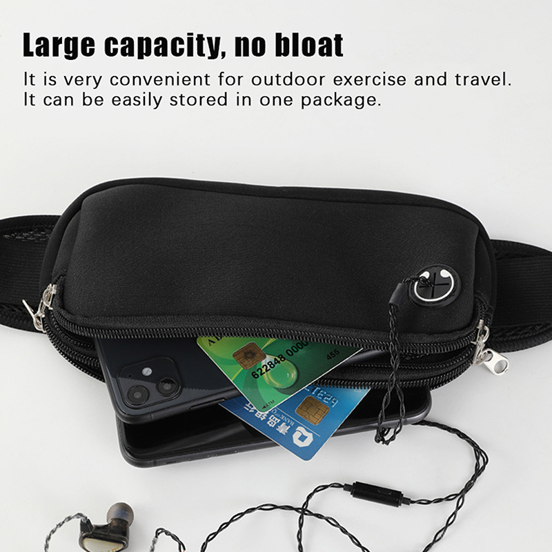 Unisex Running Waist Pack Mult - Running Zwift ulasan dan harga