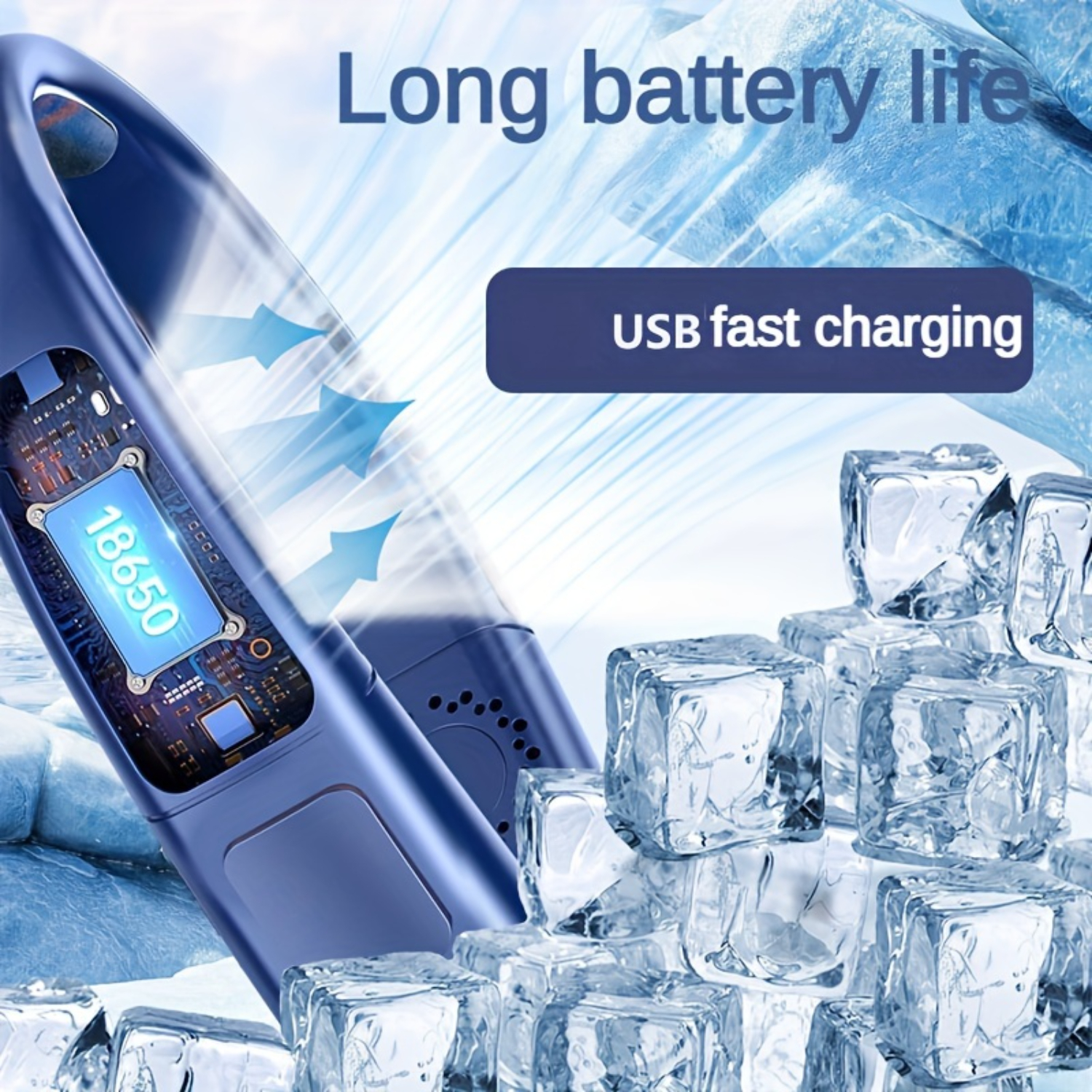 1pc, USB Hanging Neck Fan, Por - Running Gear In The Cold ulasan dan harga
