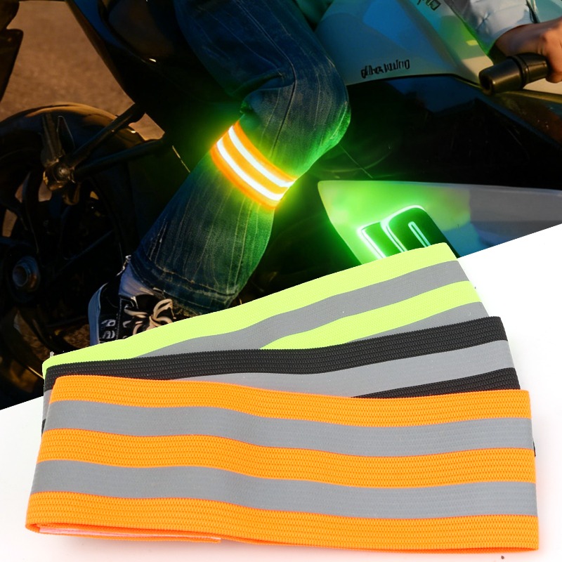 Reflective Bands Arm Wrist Leg - Running Visibility Gear ulasan dan harga