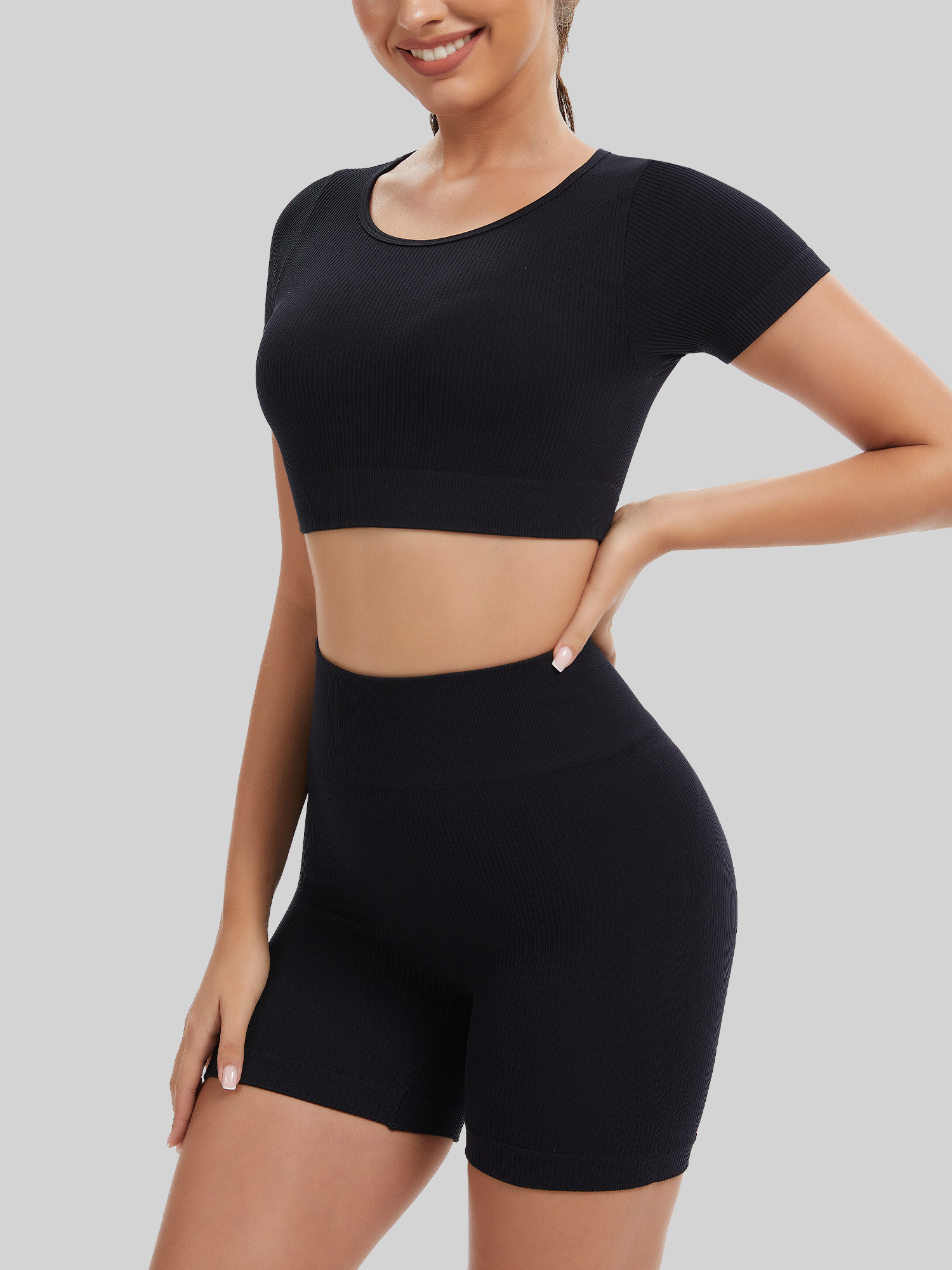 Yoga Set Sports Bra Outfit, Ti - Running Gear Outfit ulasan dan harga