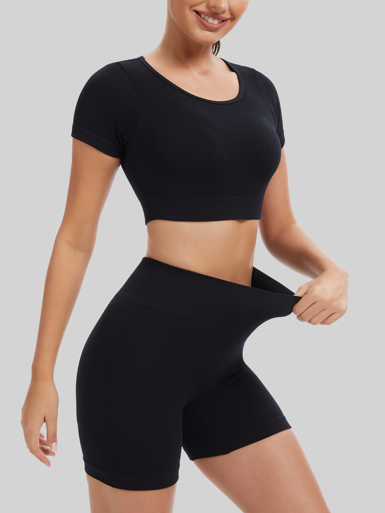 Yoga Set Sports Bra Outfit, Ti - Running Gear Outfit ulasan dan harga