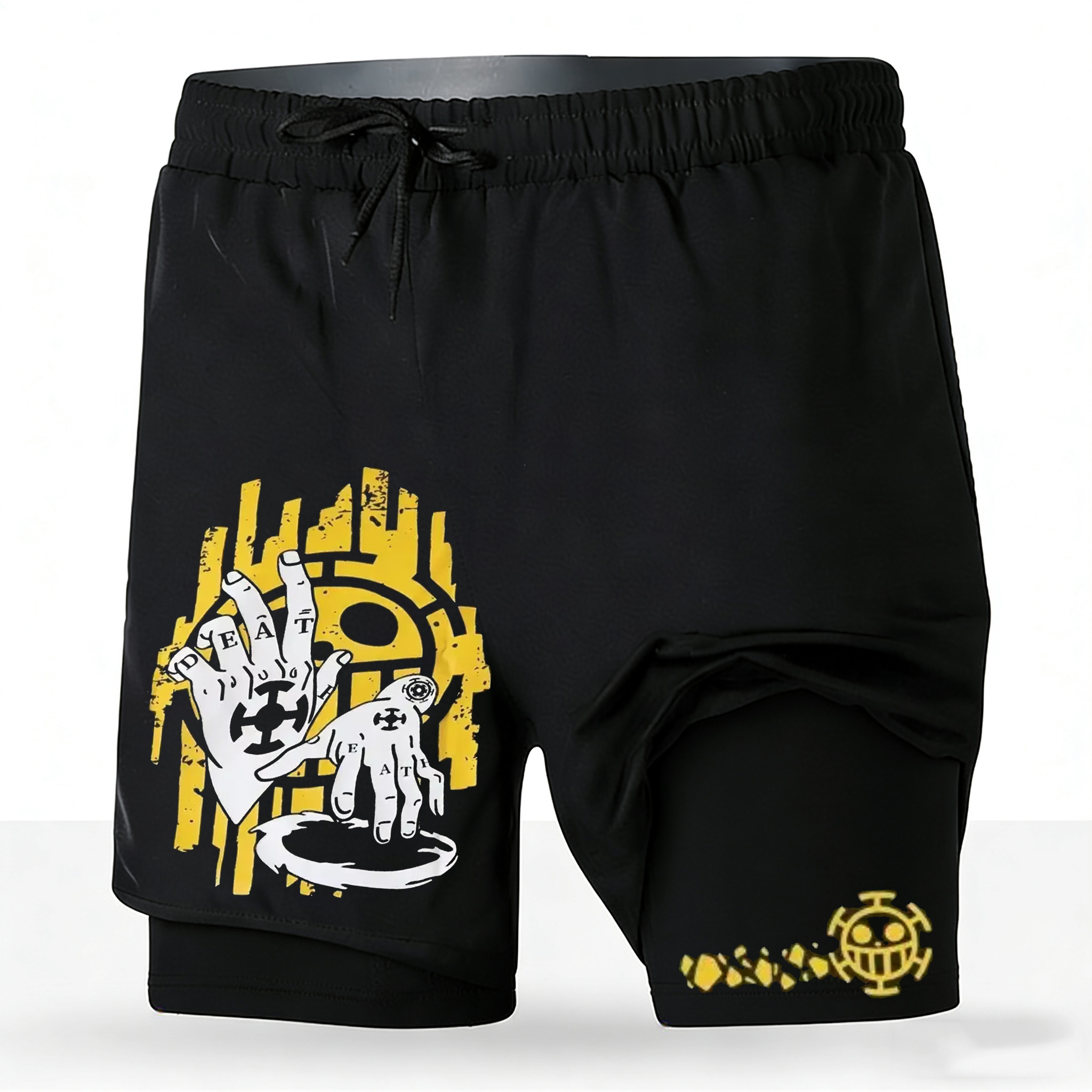 Men's One Piece Anime 2-in-1 R - Running Gear In Japan ulasan dan harga