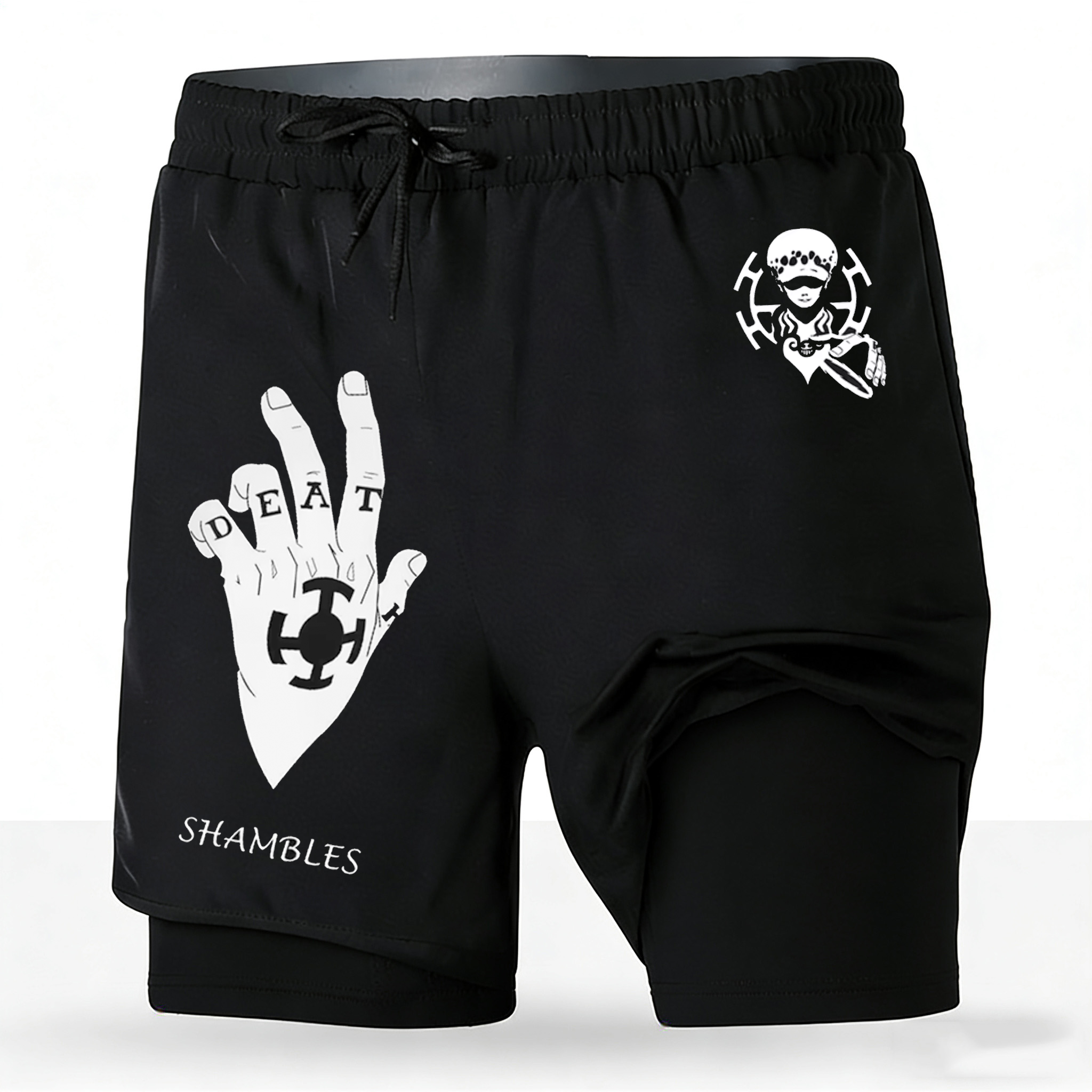 Men's One Piece Anime 2-in-1 R - Running Gear In Japan ulasan dan harga