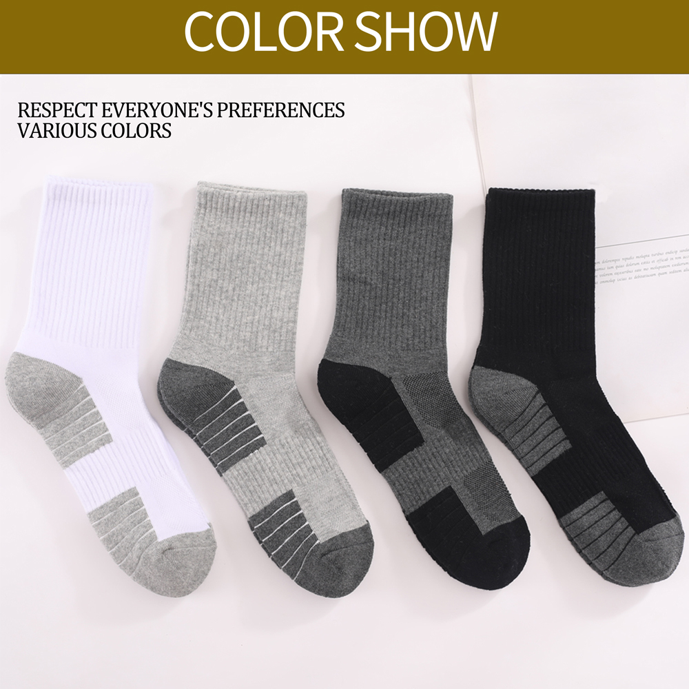 1/3/6 Pairs Thick Men Women Hi - Anti Blister Sock ulasan dan harga
