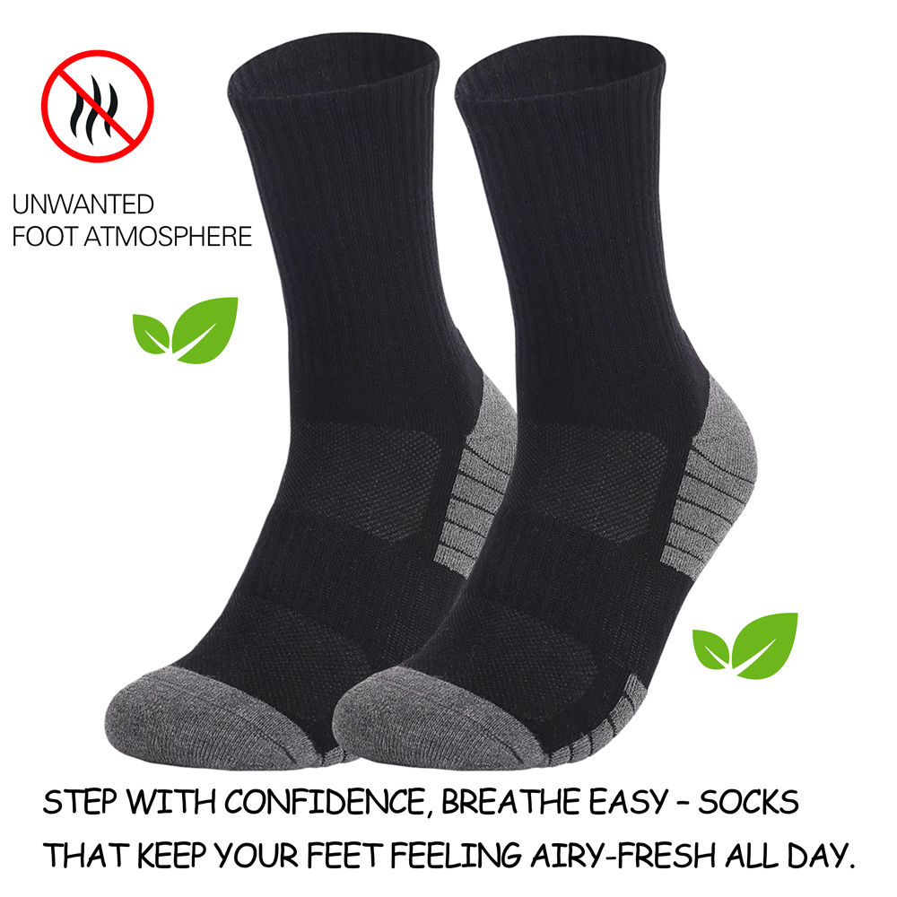 1/3/6 Pairs Thick Men Women Hi - Anti Blister Sock ulasan dan harga
