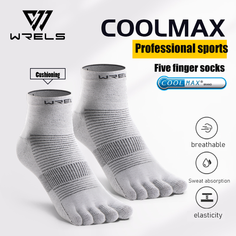 WRELS COOLMAX Five-finger Outd - Anti Blister Sock ulasan dan harga