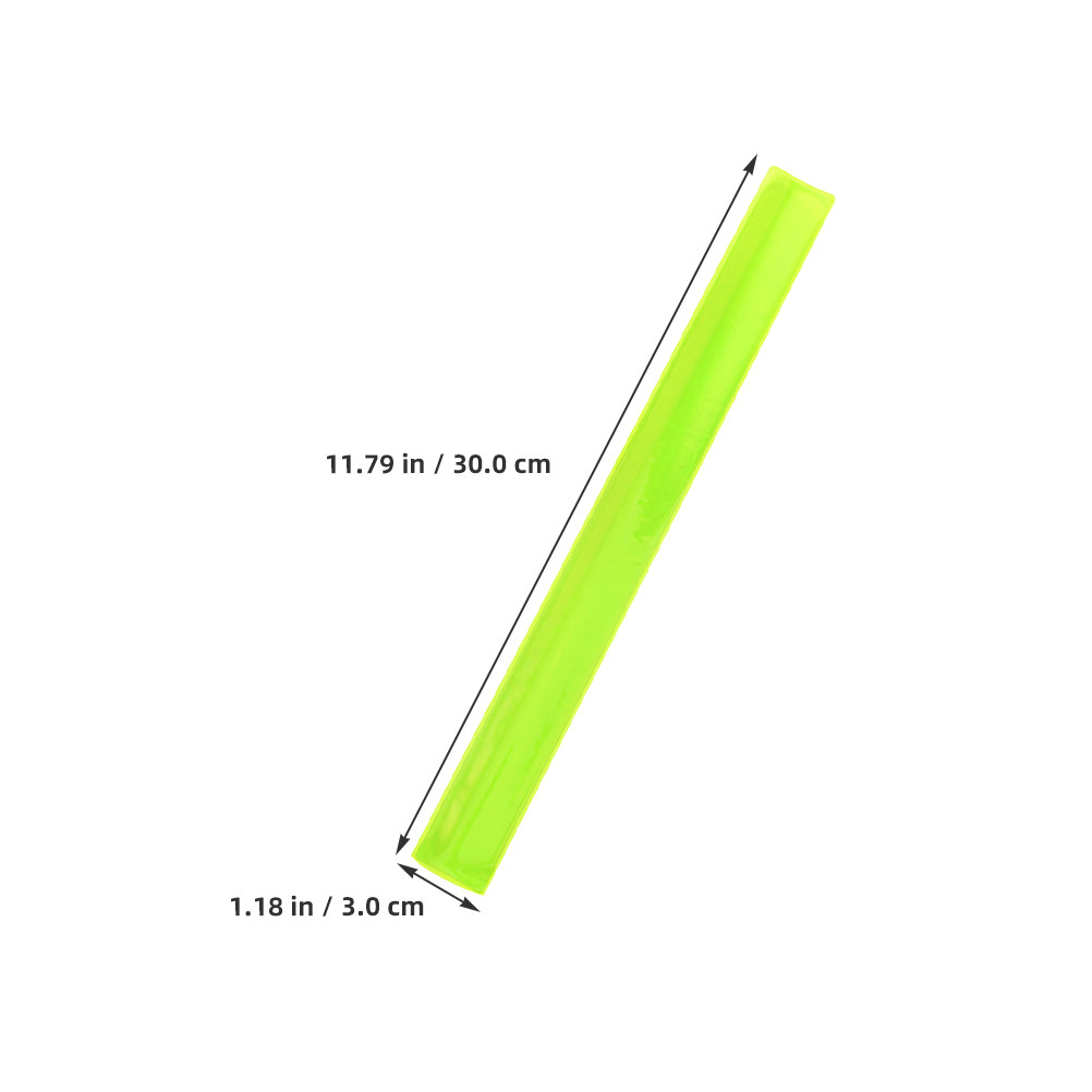 12Pcs Reflective Slap Bracelet - Running Visibility Gear ulasan dan harga