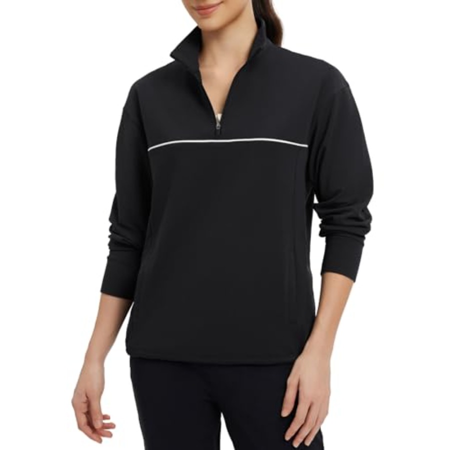 baleaf Women's Fleece Golf Pul - Running Gear In The Cold ulasan dan harga