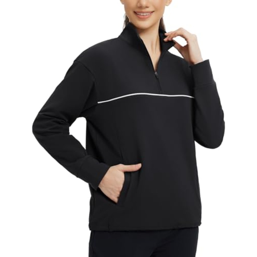 baleaf Women's Fleece Golf Pul - Running Gear In The Cold ulasan dan harga