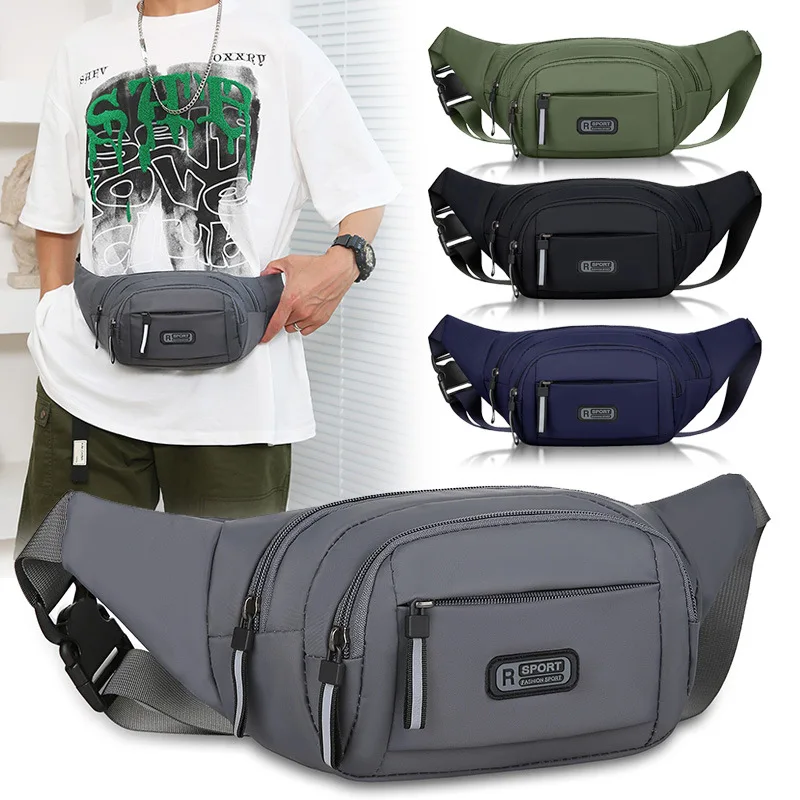 Men Canvas Fit Waistpack Mobil - Running Zwift ulasan dan harga