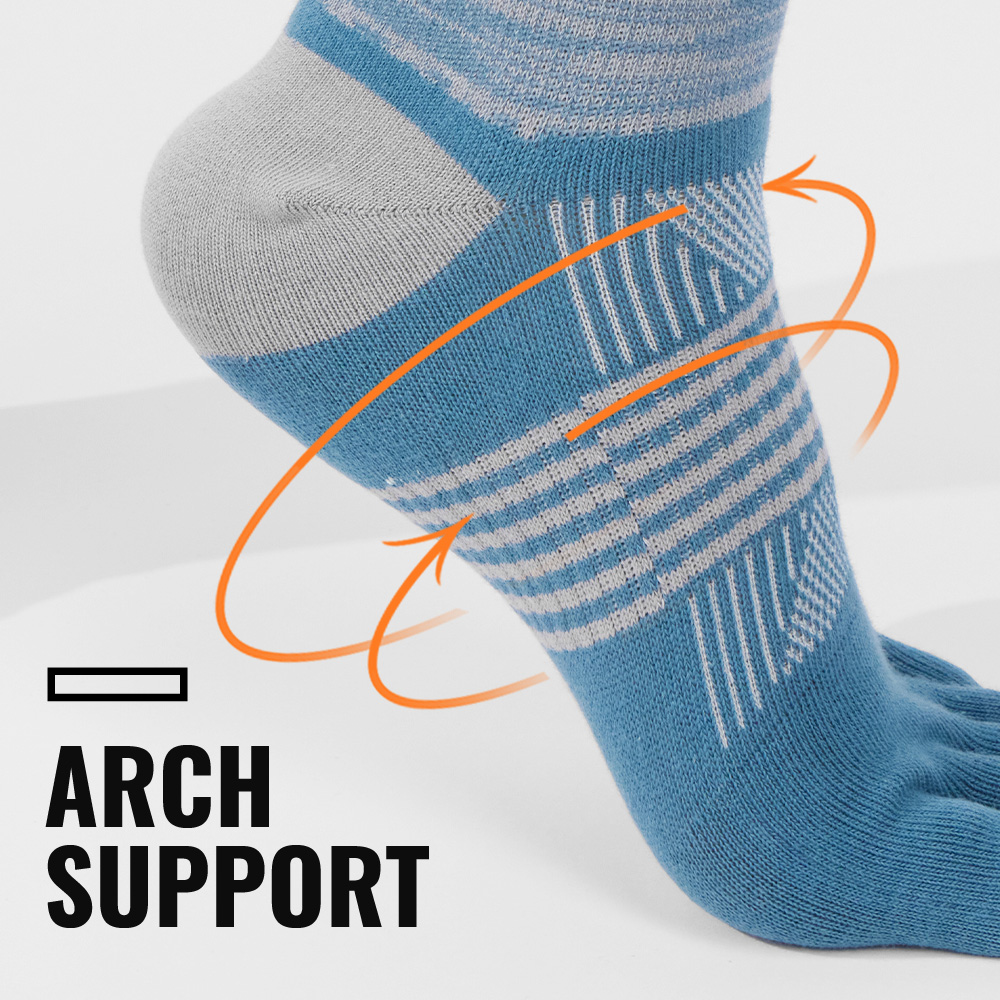 WRELS 1/2/3 Pair Toe Socks Ath - Anti Blister Sock ulasan dan harga