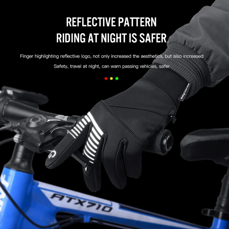 Winter Cycling Gloves for Men  - Running Gear In The Cold ulasan dan harga
