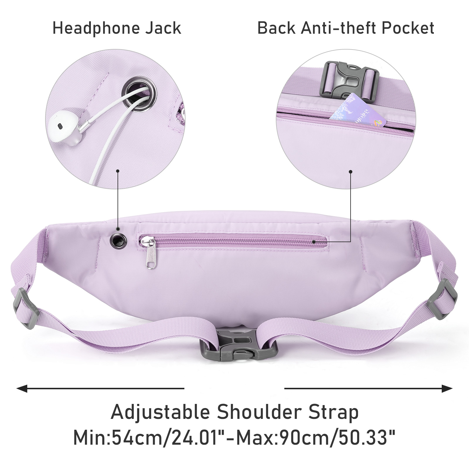 Fashion Running Waist Bag Wate - Running Zwift ulasan dan harga