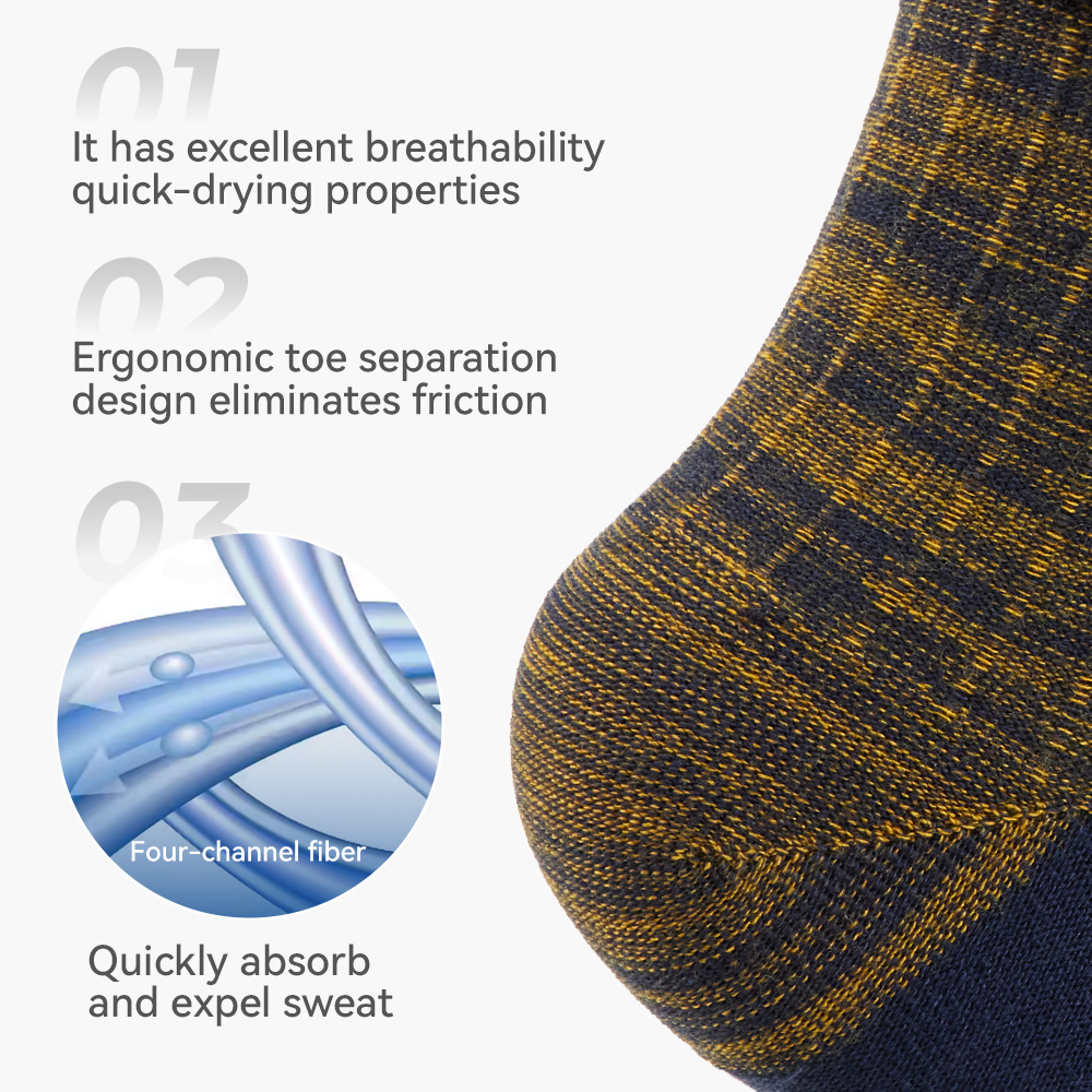 WRELS 1/2/3pairs COOLMAX Five  - Anti Blister Sock ulasan dan harga